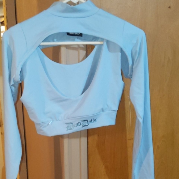 Dead dolls baby goth clothing glacier top - Picture 3 of 6